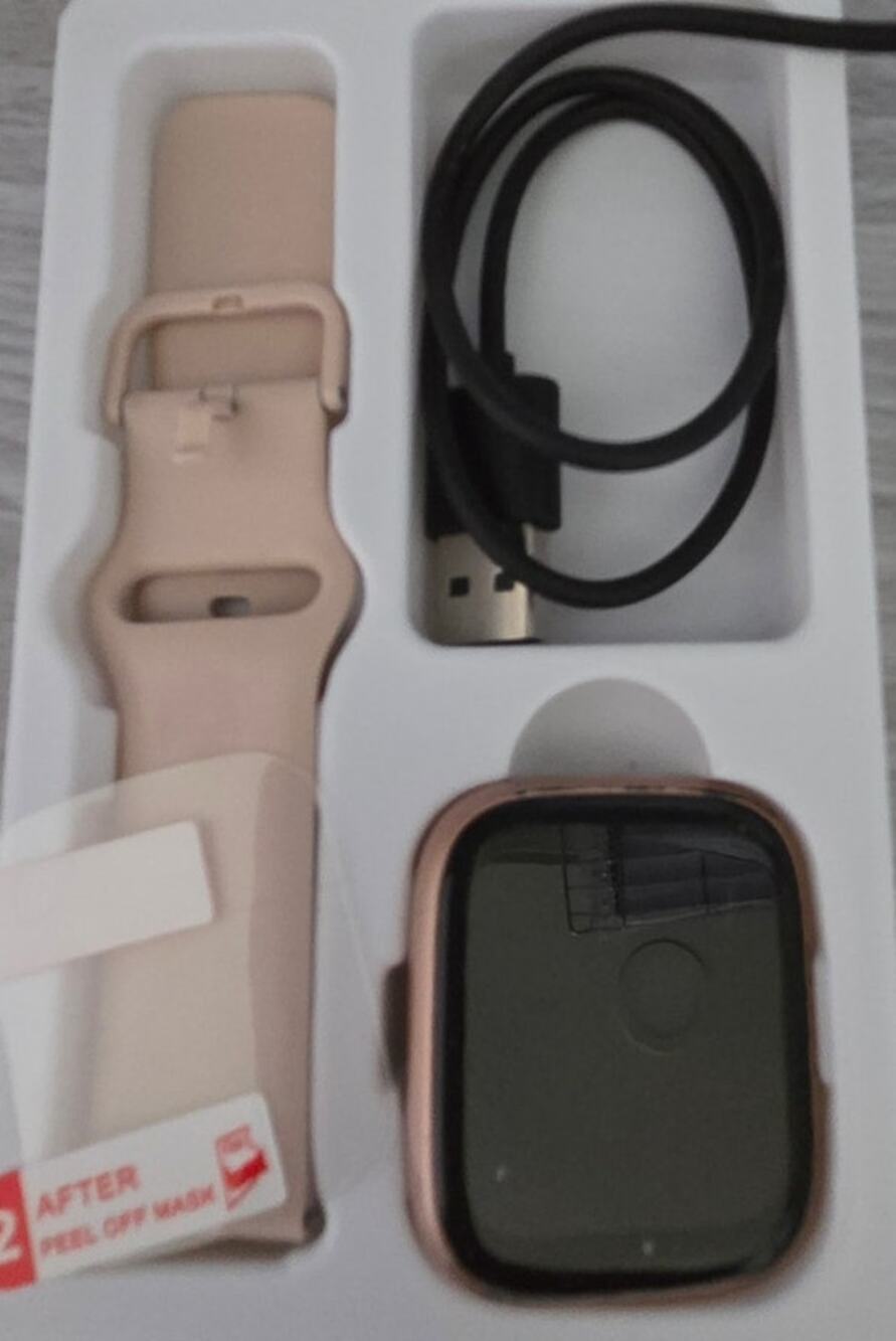LODIMEKE 44mm Smart Watch Alexa Calls Heart Rate Android iOS SP02 IP68 + Extras